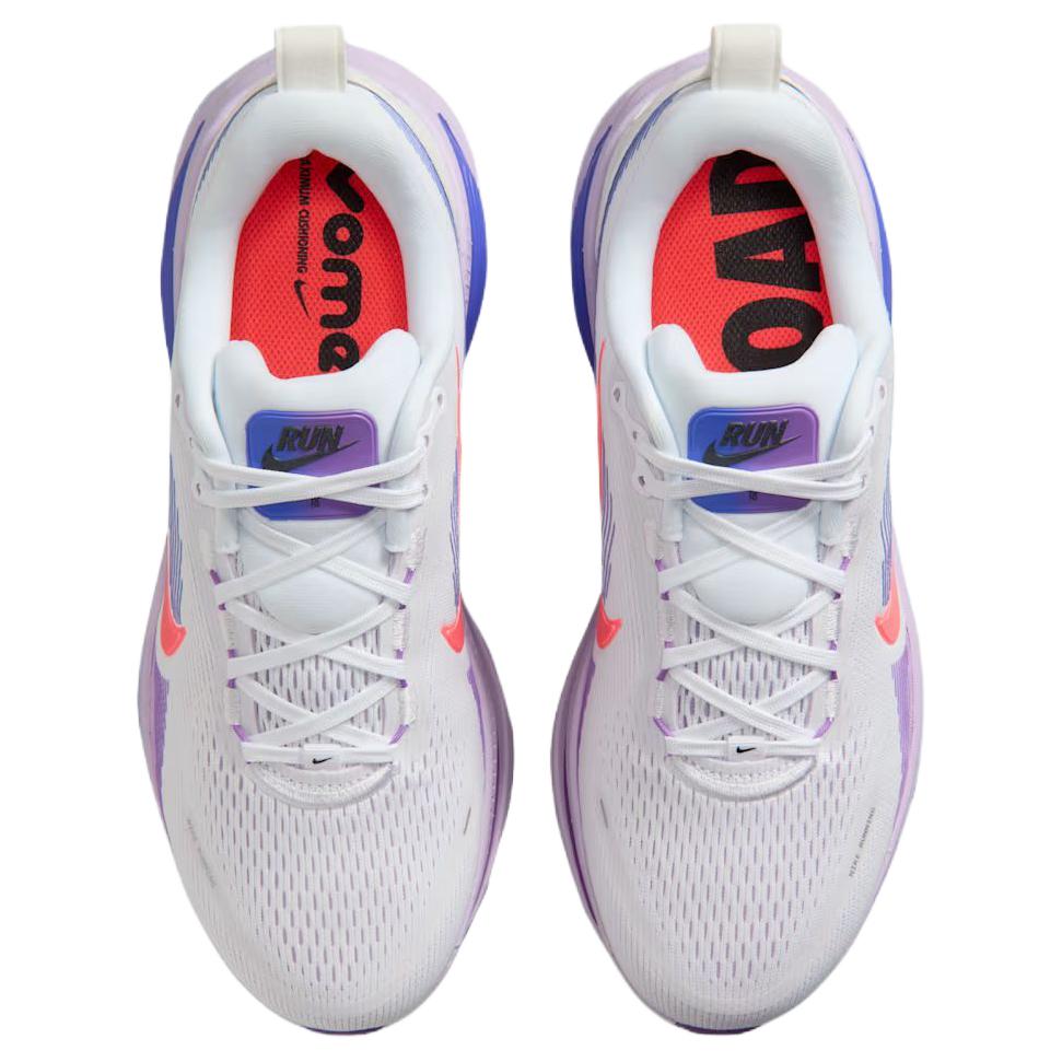 Nike Tênis Feminino Vomero 18 White Violet Mist Safira Roxa Hot-Lava HM6804-112
