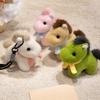 Stuffed Horse Stuffed Toy Keychain Cartoon Simulation Horse Toy Keychain  Birthday Gift
