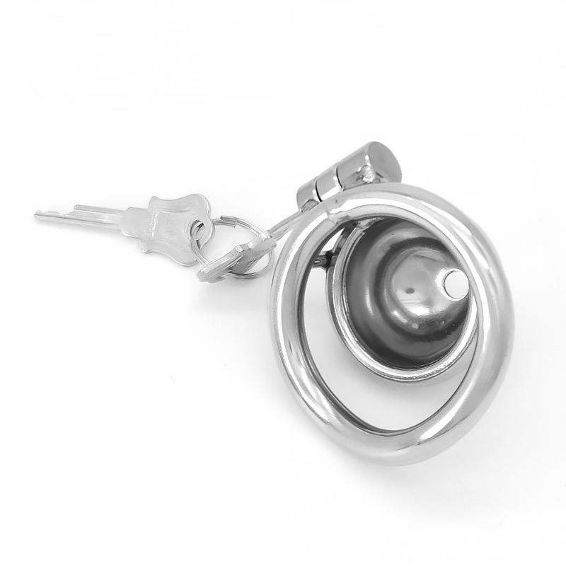 Chastity Lock Cock Cage Male Chastity Device Restrict Erection Stainless Steel Penis Rings SM Erotic Adult Sex Toys for Men Gay