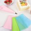 Confectionery Bag Silicone Icing Piping Cream Pastry Nozzle Bags DIY Reusable Cake Decorating Baking Tools for Russian Tips