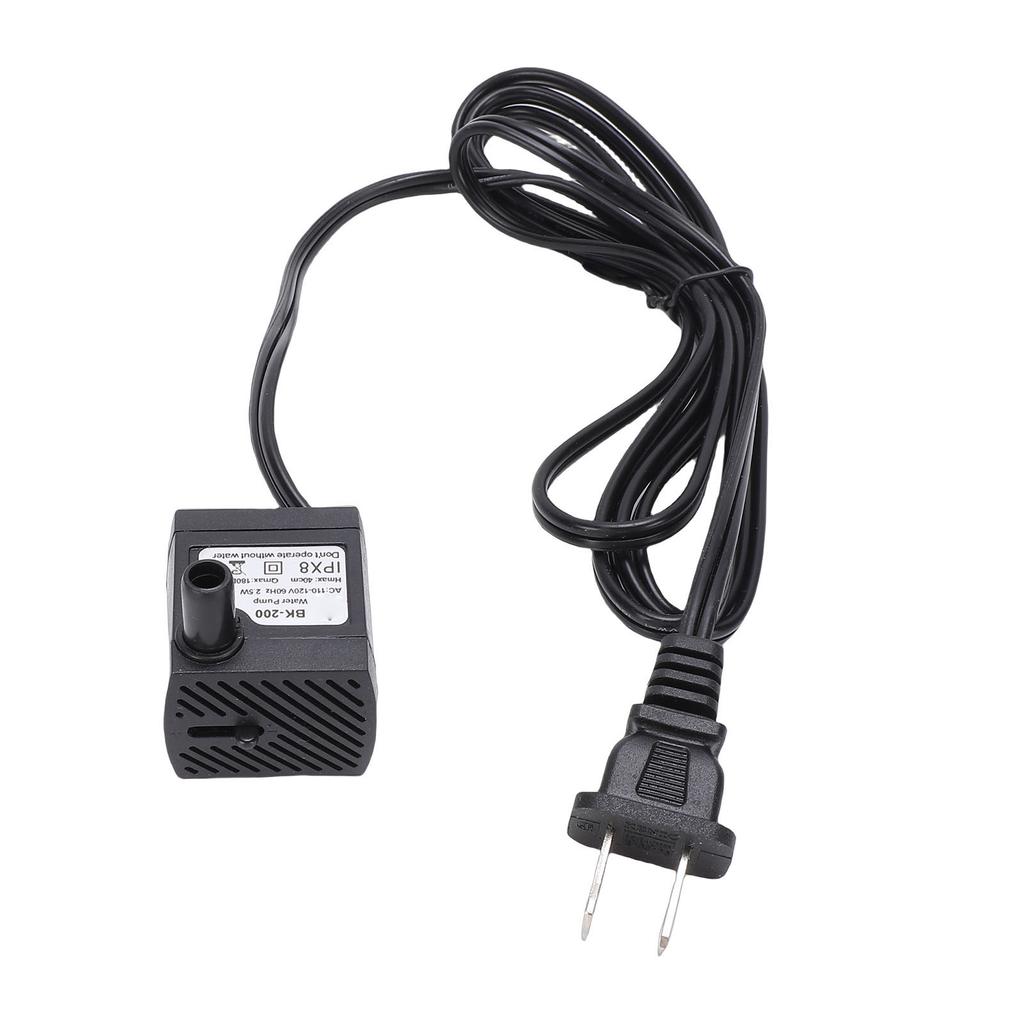 Pompa do fontanny wodnej dla zwierząt Niski poziom hałasu Wodoodporność Kompaktowa Wielofunkcyjna Pompa zanurzeniowa do ryb