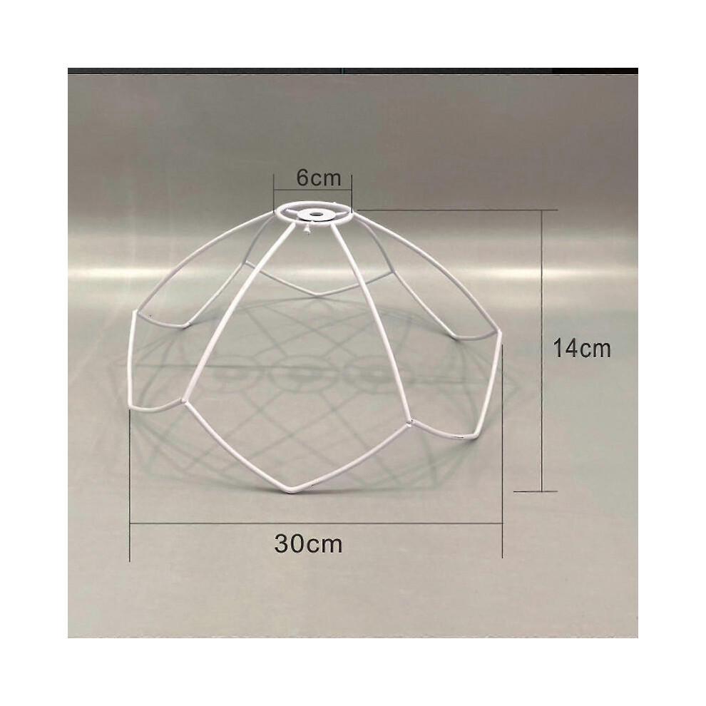 Lamp Shade Frame Ring Retro DIY Ceiling Cover for Wall Lamp Home Indoor Lamp