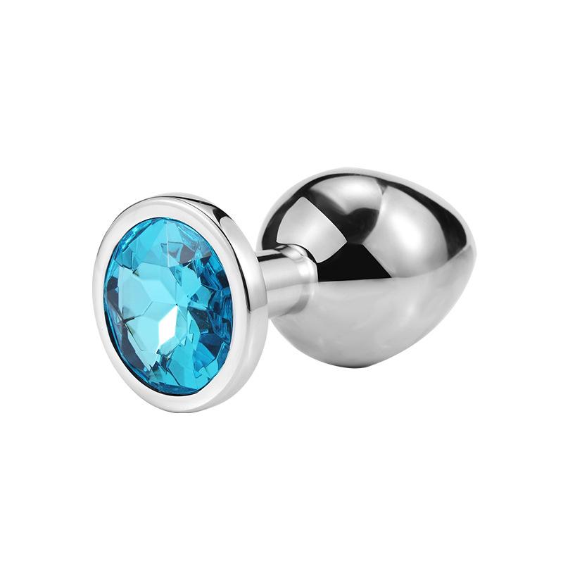 Sex Vibrator Metal Anal Toys For Women Adult Sex Products Men Butt Plug Stainles Steel Anal Plug Sex-toy Anal DildoToys 8 Color