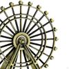 Wheel Statue Figurine Sculpture Collectable Modern Ornament Zine Alloy Home Decor Model For