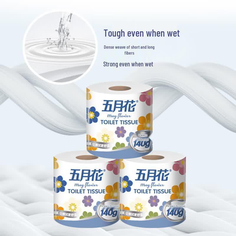 May Flower Classic 4-Ply Toilet Paper