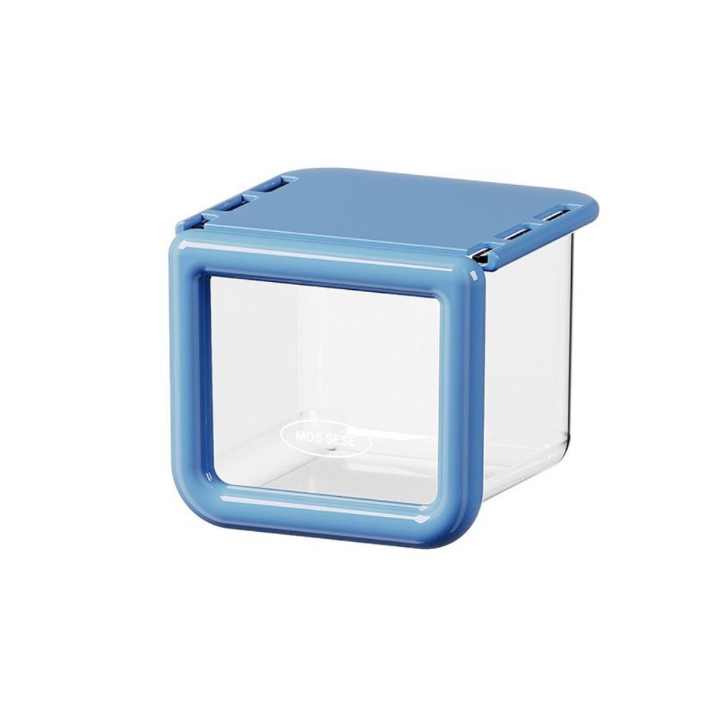 

Plastic Mirror Cabinet Storage Box Transparent Self Adhesive Under Desk Drawer Organizer Large Capacity Space Saving