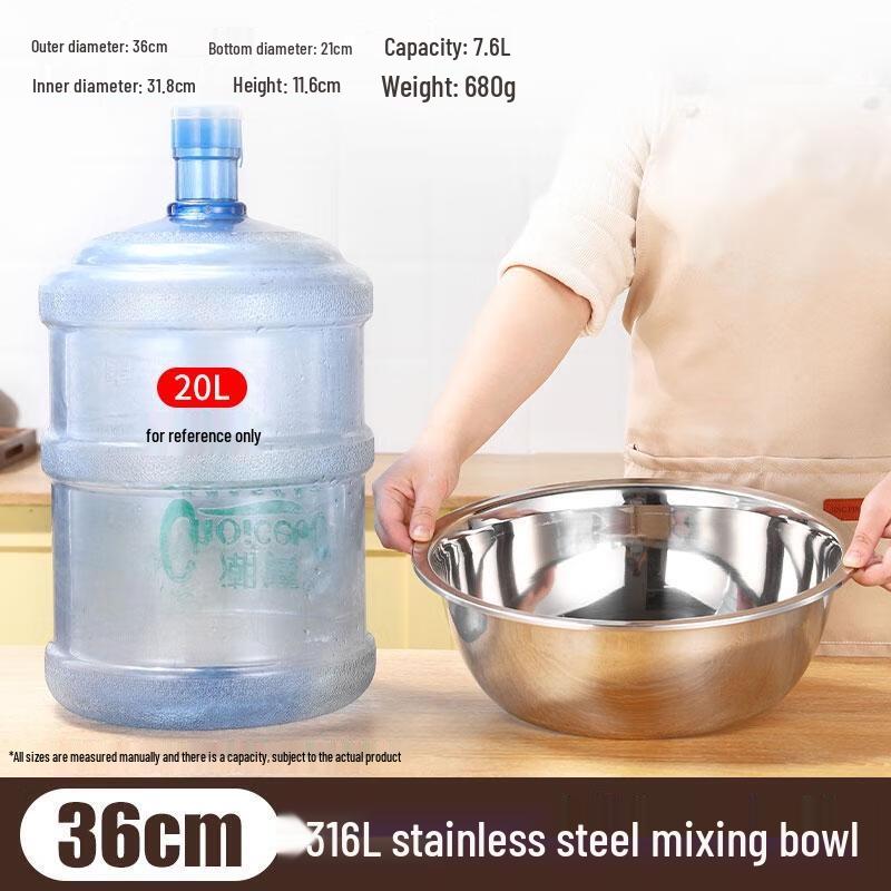 HANDUNYOU 316L Food-Grade Stainless Steel Basin