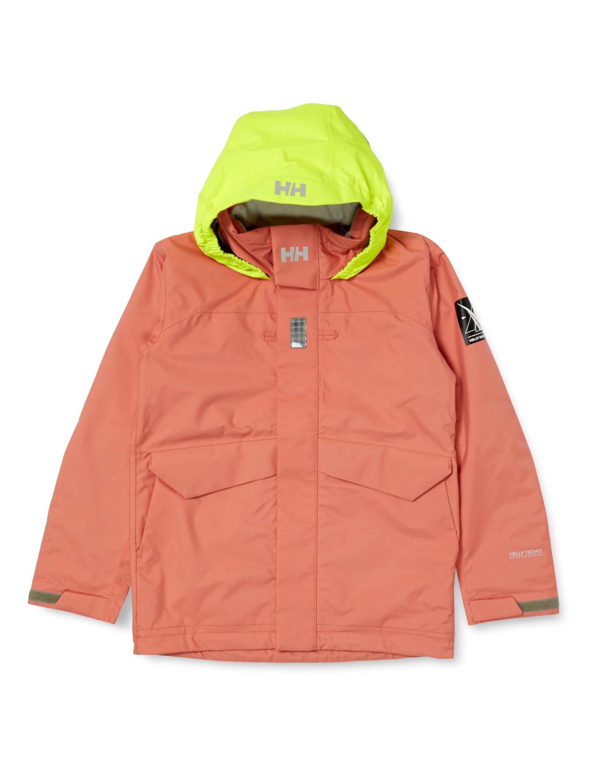 Детская куртка Helly Hansen Ocean Frey, Унисекс, HJ12350, Коралловый закат, Средний