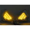 Waase For Kawasaki Ninja ZX6R ZX636 ZX-6R ZX-636 2013 2014 2015-2021 Front Turn Signals Blinker Flashing Indicator LED Light