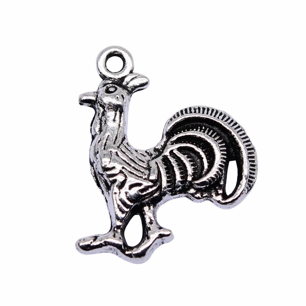 Flamingo Charms Antique Alloy Pendants For Bird Themed Jewelry Making