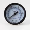 1/4 Inch Pressure Gauge Double Scale Air Pressure Gauge Back Connection 0-1.0Mpa