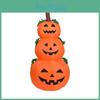 Eye-catching 4ft Halloween Inflatable Pumpkin Yard Decor Featuring Vibrant Led Lighting