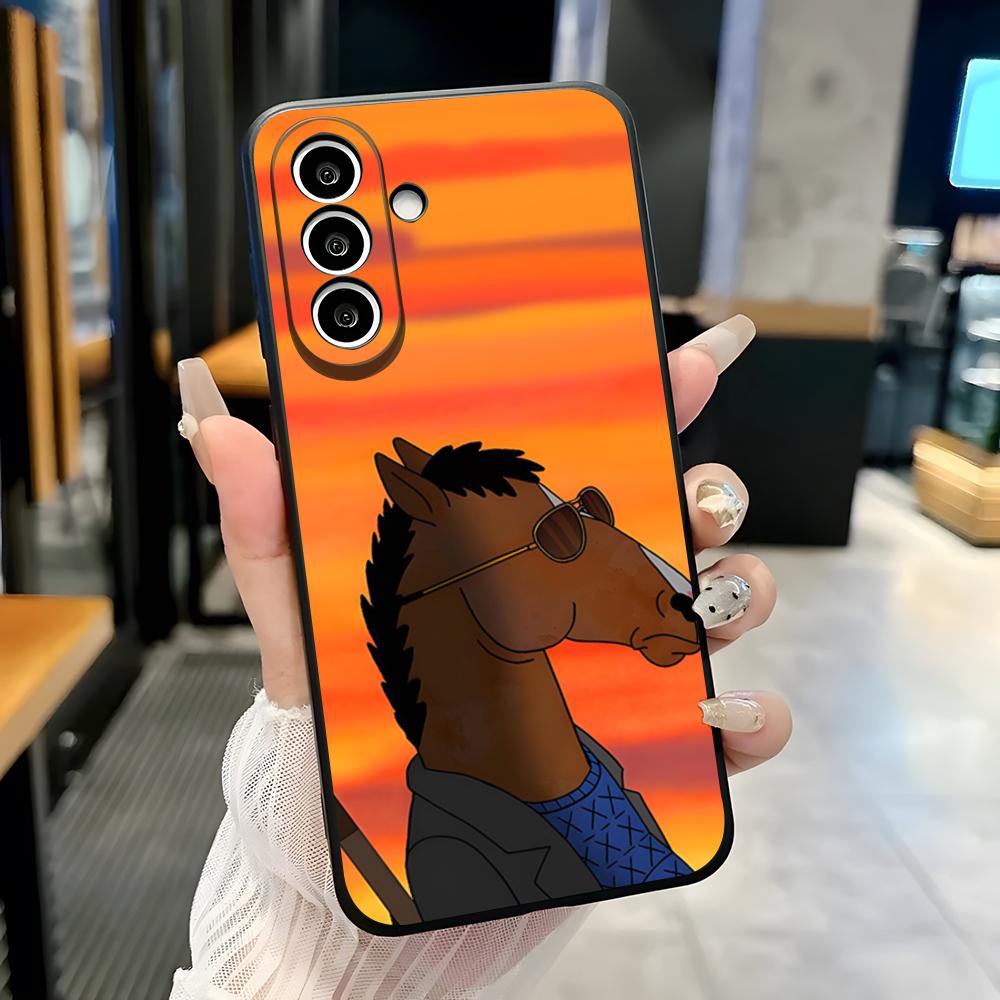 Cool B-Bojack H-Horseman Phone Case For Samsung A25 A13 A33 5G A54 A36 A35 A56 A52 A14 Shockproof Soft Cover Samsung A26