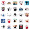 50pcs Waterproof Bowling Cartoon Stickers for Sports, Journaling, Skateboards, Computers, and Phones