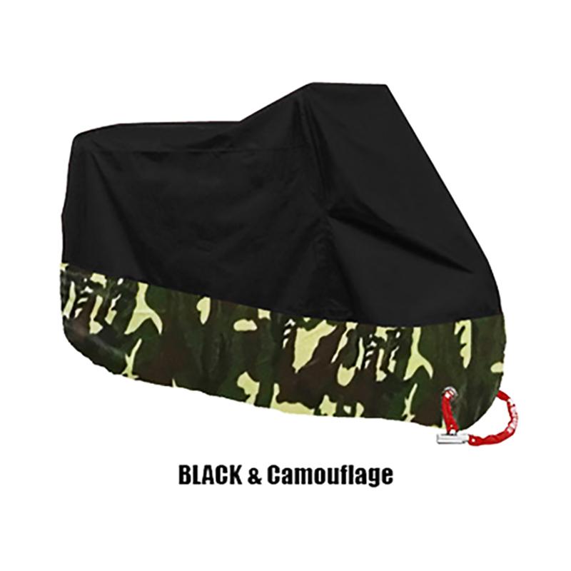 Motorcycle Cover Waterproof Outdoor Cover UV Protection All Season Dustproof Motorbike Scooter Cover M L XL 2XL 3XL 4XL 190T