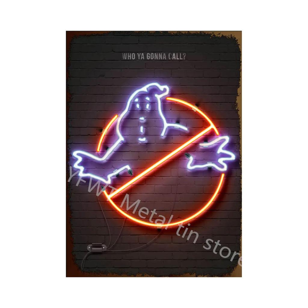 Vintage Colorful Neon Toilet Sign Sexy Woman Plaque Vintage Tin Sign Retro Metal Sign Decorative Plaque Wall Decor