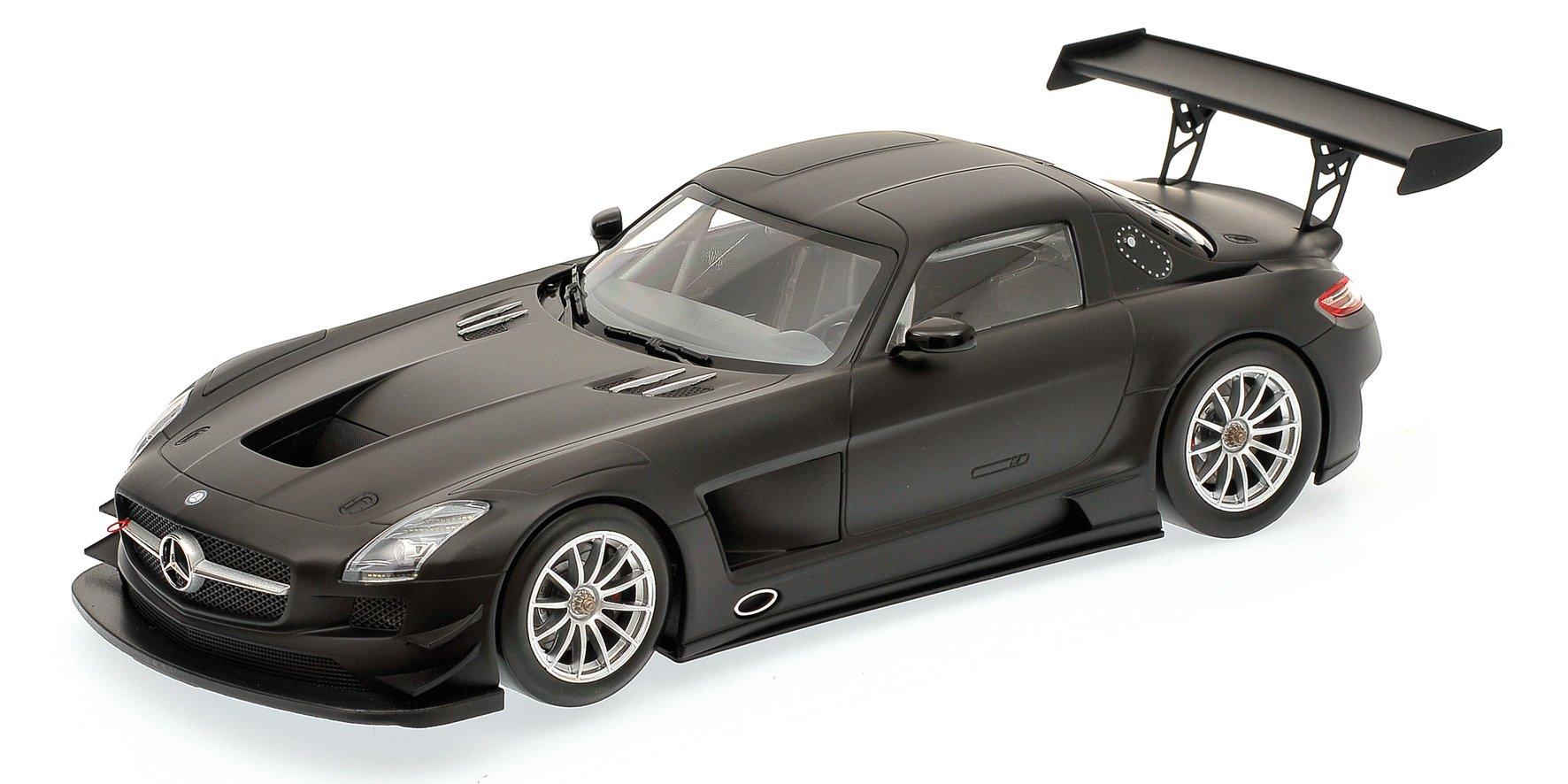 

PMA SLS AMG GT3 2011 Матово-черный готовый продукт 1/18 Mercedes-Benz