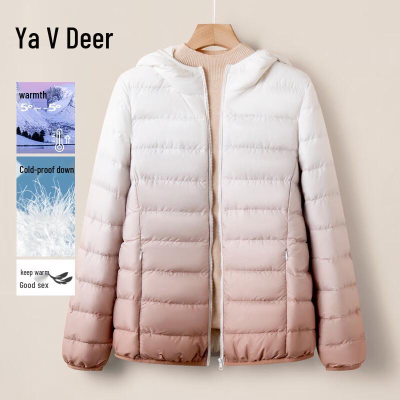 

Yalu Women s 2025 Lightweight Short Down Jacket M