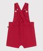 Short Overalls A0CL6 Red 24 Months 86cm [Petit Bateau]
