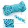 Heavy Duty 5mm Reflective Camping Rope 20m Tent Tarp Shelter Windproof Guy Line Yellow Blue