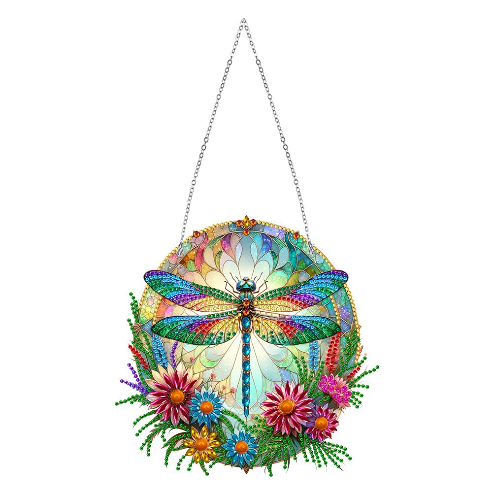 Sun Catcher Cat Rhinestone Diamond Art Window Pendants Rabbit Moose 5D DIY Diamond Painting Pendant for Garden Window Decor Gift