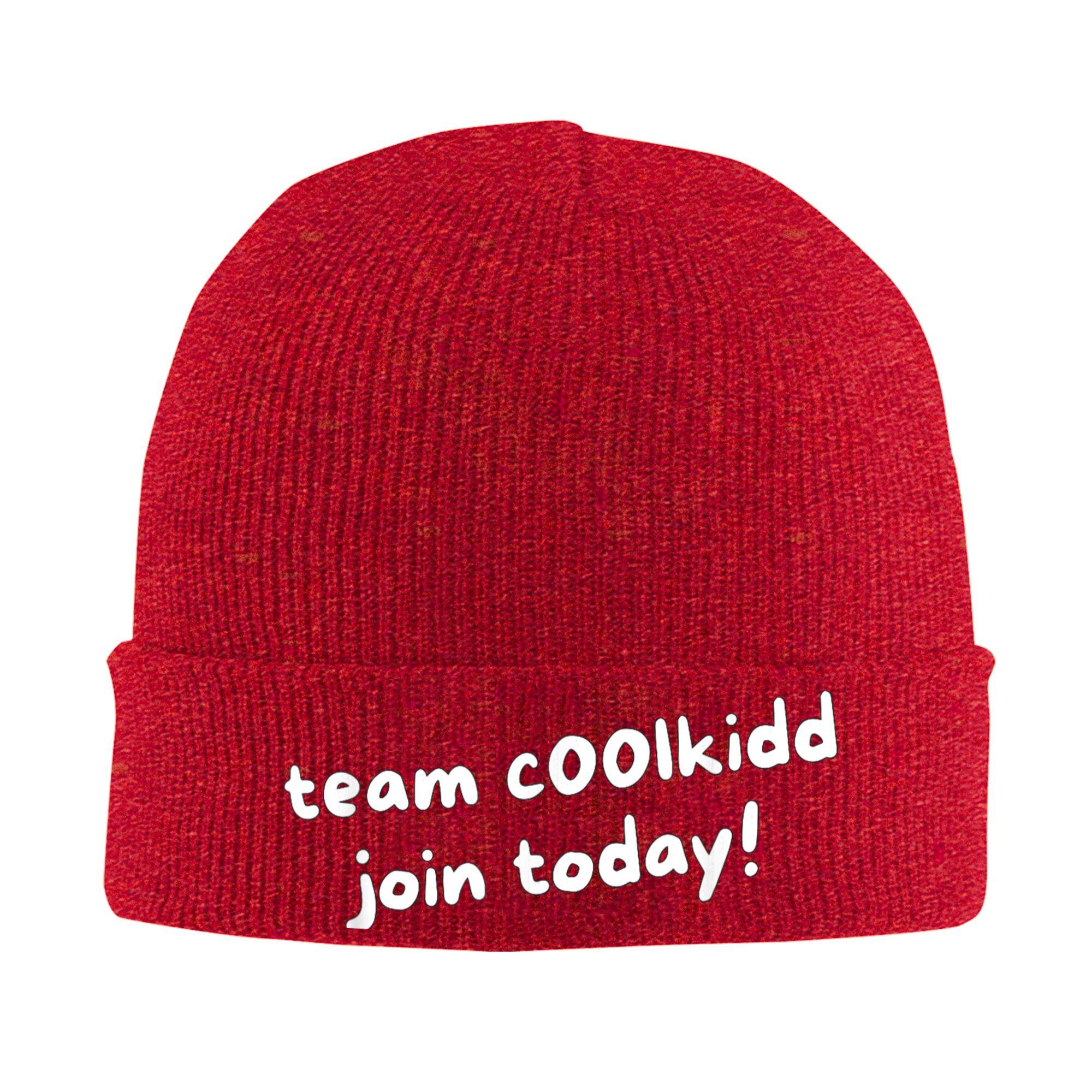 Взрослые Унисекс Команда C00lkidd Присоединяйся Сегодня Забавная Цитата Заброшенная Игра Шапки-Бини Зимние Вязаные Шапки Спортивные Кепки Эластичные Шапки-Бонне One Size
