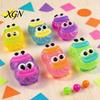 Big Mouth Bun Fidget Toy 15Pcs Cartoon Sausage Dumpling Eyes Steamed Emotional Soothing Squeeze Soft Stretchy Simulation Dough Ball Desk Stress