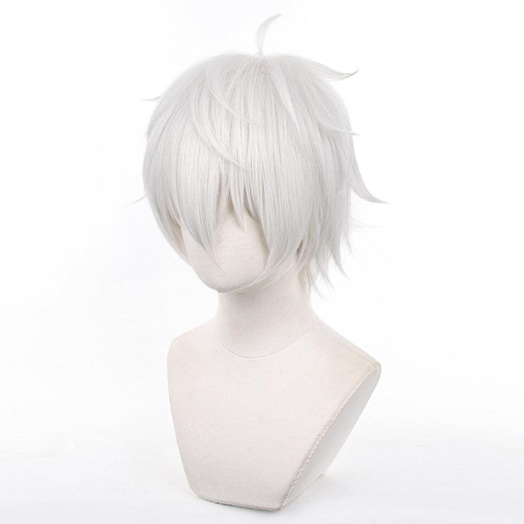 Cosplay Blue Seishiro Suitable for Anime Cosplay School and Photo Shoots Wig Wig, Locks, Nagi, Heat-Resistant, Parties, Events, Halloween, (Includes
