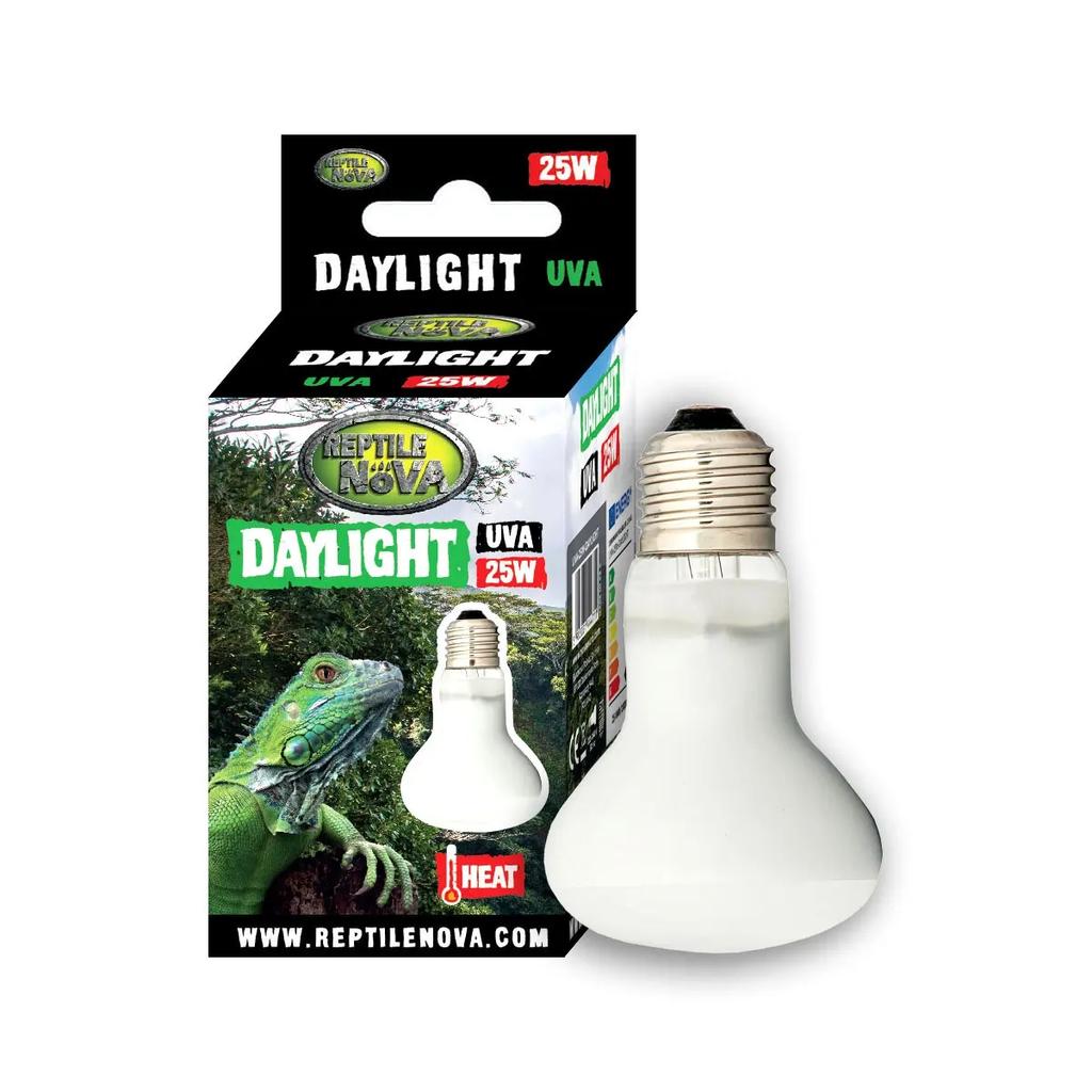 REPTILE NOVA Daylight - Heating Bulb with UVA Radiation for Terrarium REPTILE NOVA Daylight - Heating Bulb for Terrarium 25 W (UVA)