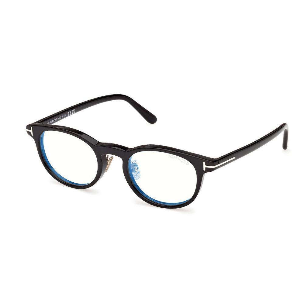 

Tom ForD Men Eyeglasses 001 Blue Light Block Ft6112 D B Asian Fit Shiny Black/49-21-145