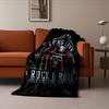Rock & Roll Skull Blanket for all seasons blanket lunch break throw gift