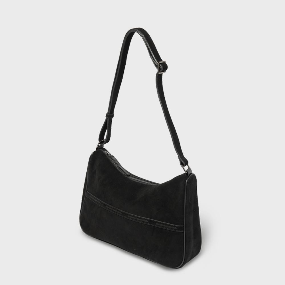 Homeboi Sport Club Outbag Cross Suede - Black