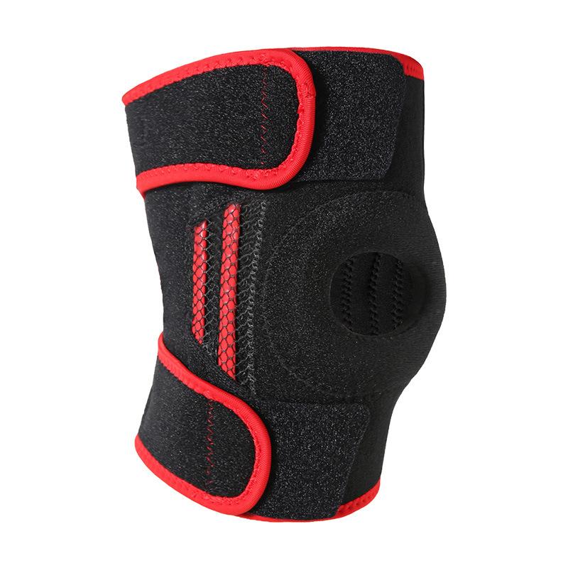 Sport kniebeschermers Bergbeklimmen Professionele beschermende uitrusting Mannen anti-slip ondersteuning Kniebeschermer Drukverhogende dames basketbal hardlopen