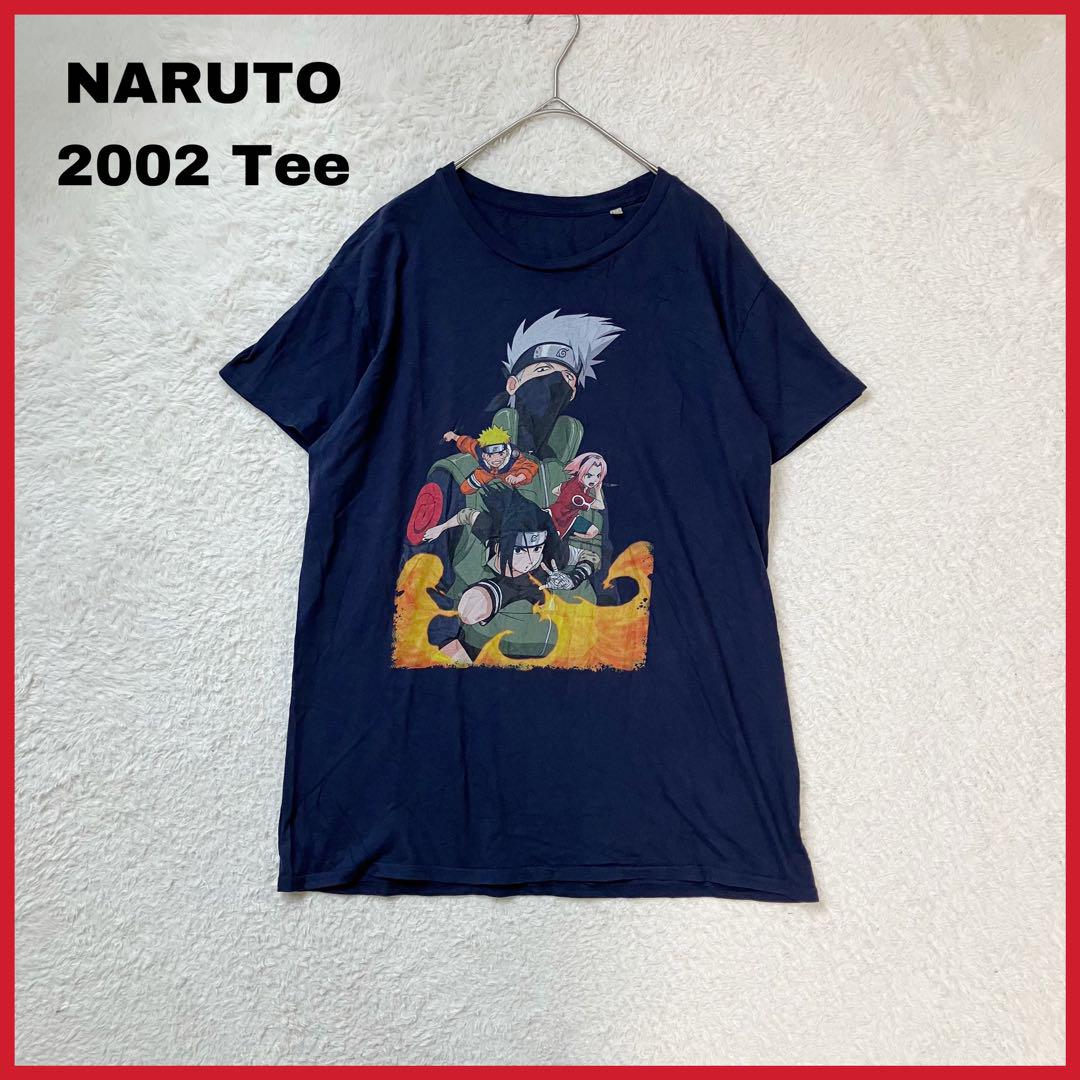

[USED] Rare 2000s Naruto Team 7 Kakashi Team Print T-shirt (Boyhood)