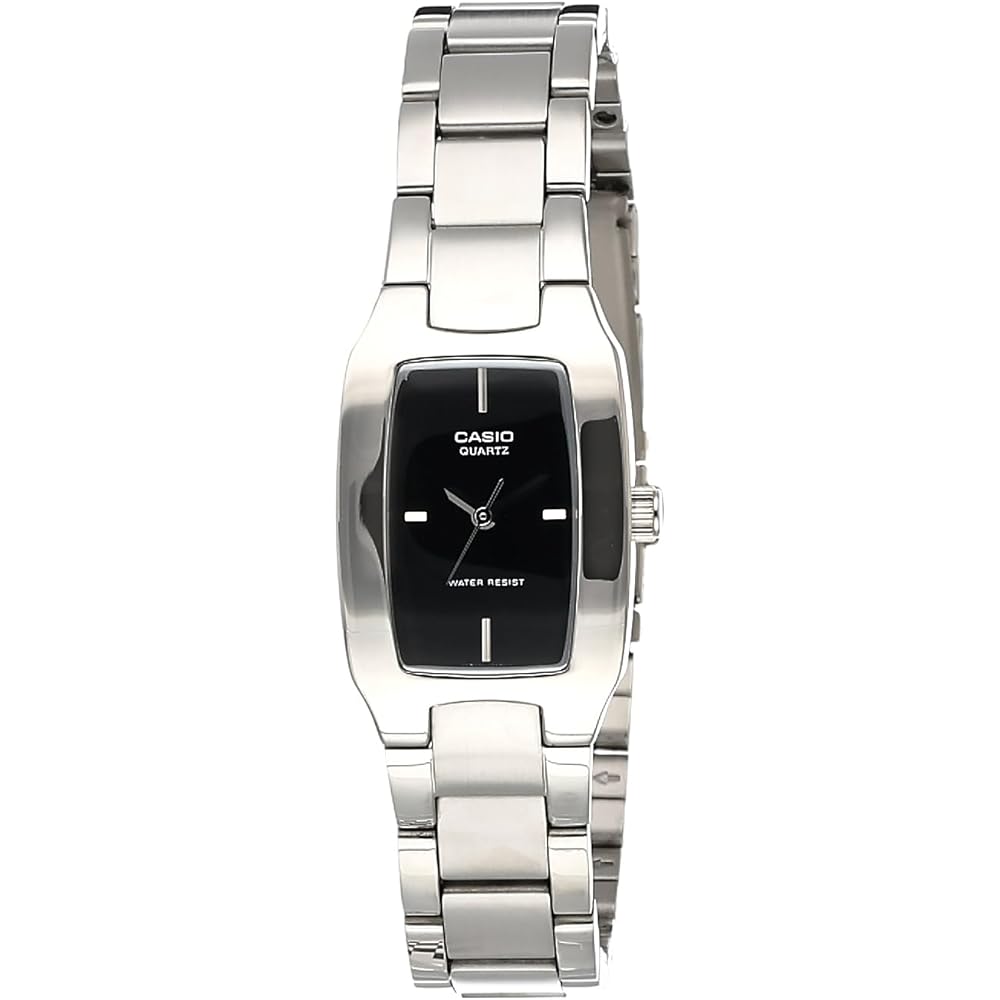 Casio LTP-1165A-1C2DF Women s Analog Wristwatch Stainless Steel Band Silver