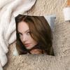 Actor Star Angelina Jolie Pillow Anime Pillow Sofa Bed Head Pillow Cover Cushion Cover x cm Fashion