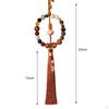 Rear View Mirror Hanging Accessories Car Ornament Beaded Design Charm Rearview