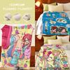 Art M-Mail S-sunonebird Throw Flannel Throw Blanket, Lightweight Cozy, Durable Washable Cute Cool