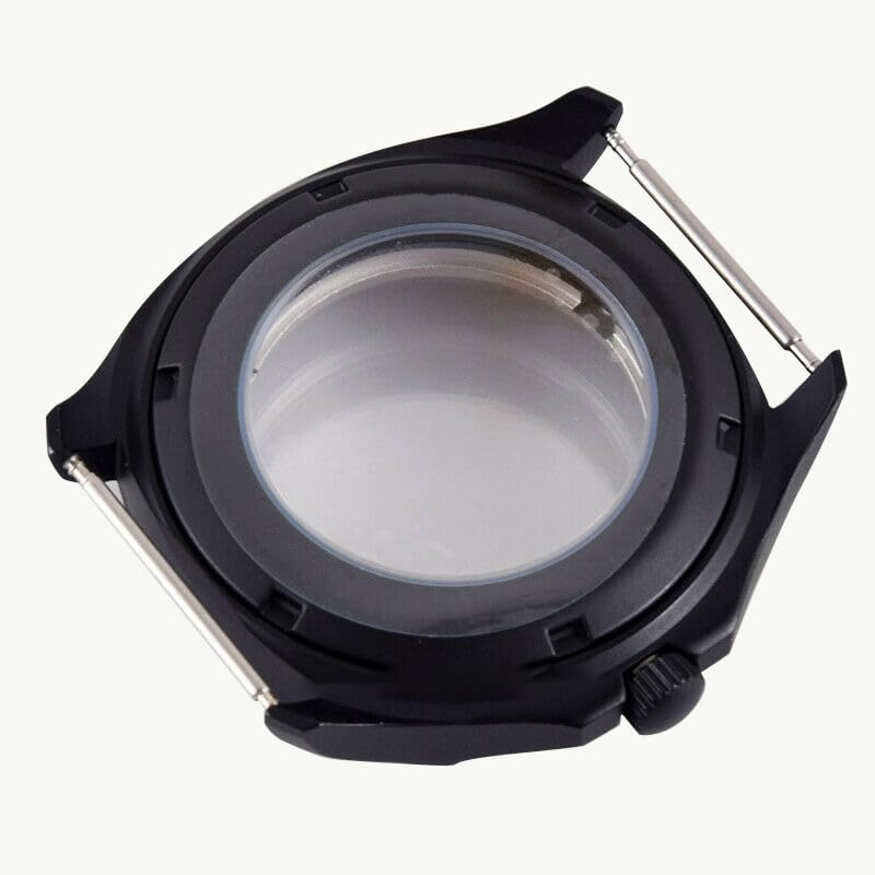 40mm Steel Sapphire Crystal Watch Case for Miyota 8215 ETA 2824 2836 Movement