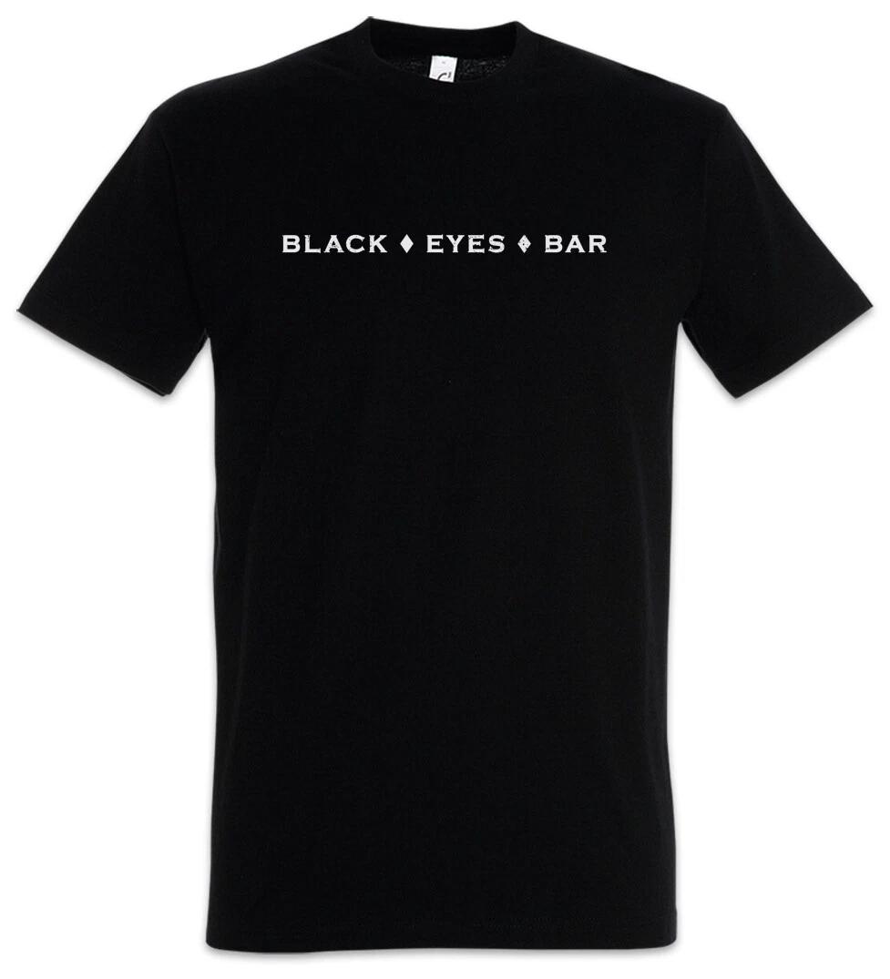 Black Eyes Bar T-Shirt Undateable Symbol Sign Logo Insigina Club Danny Burton 4XL