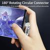 120W Fast Charge Usb Type C Cable 180  Degree  Rotation Elbow Cable For Game Phone Charger Usb Type C Cable