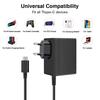 UK Plug AC Adapter Charger For Nintendo Switch / OLED Type C USB Wall Charger