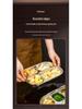 Deep Square 316 Stainless Steel Lunch Plate