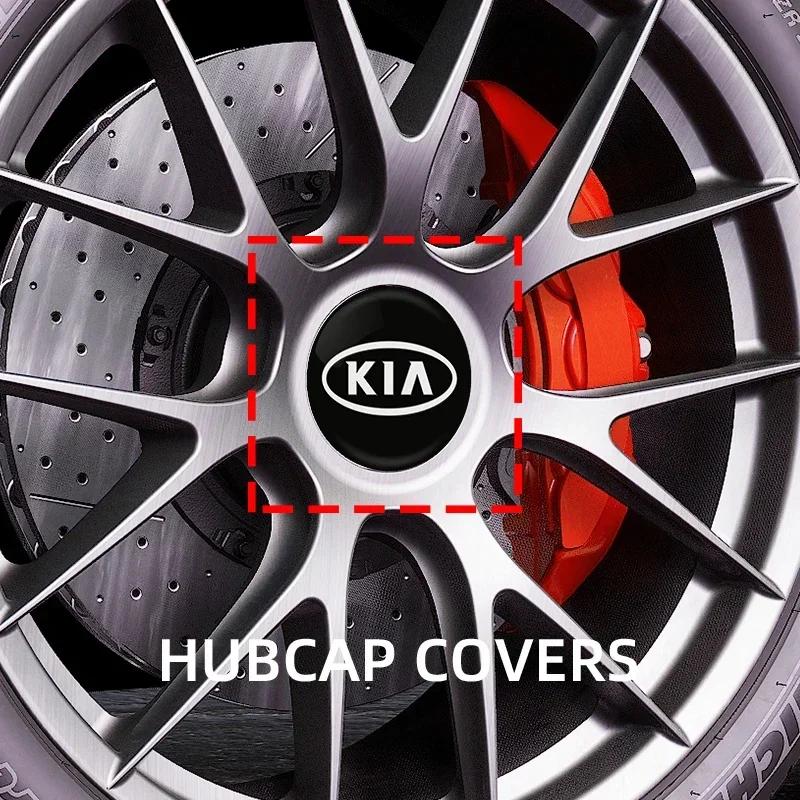 56mm Car Wheel Center Hubcap Sticker Logo Accessory for Kia Sportage Ceed Picanto Rio ProCeed Niro 5 3 4 K7 K5 K8 K3 Ray K9 NI5