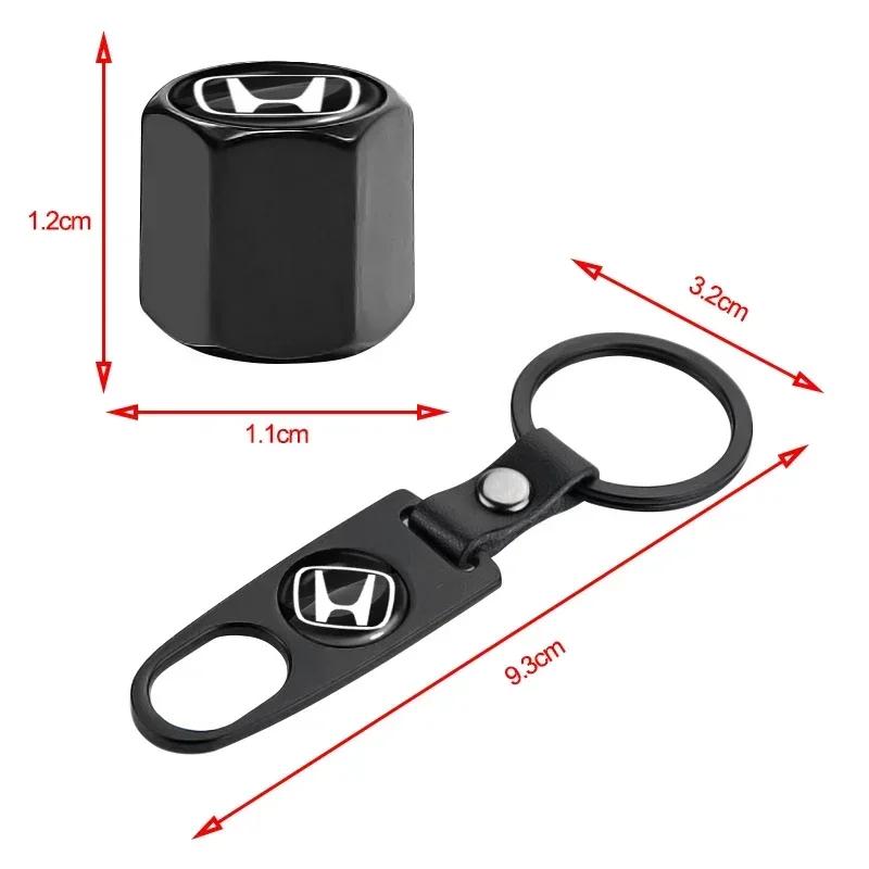 FIT Voiture Nouvelle Honda 4pcs/Ensemble Bouchons de Valve de Voiture Bouchons de Valve de Pneu de Roue Couverture Pièces Automobiles Pour Honda CBR650F VFR800 VTX1300 Xl1000 Xadv 750