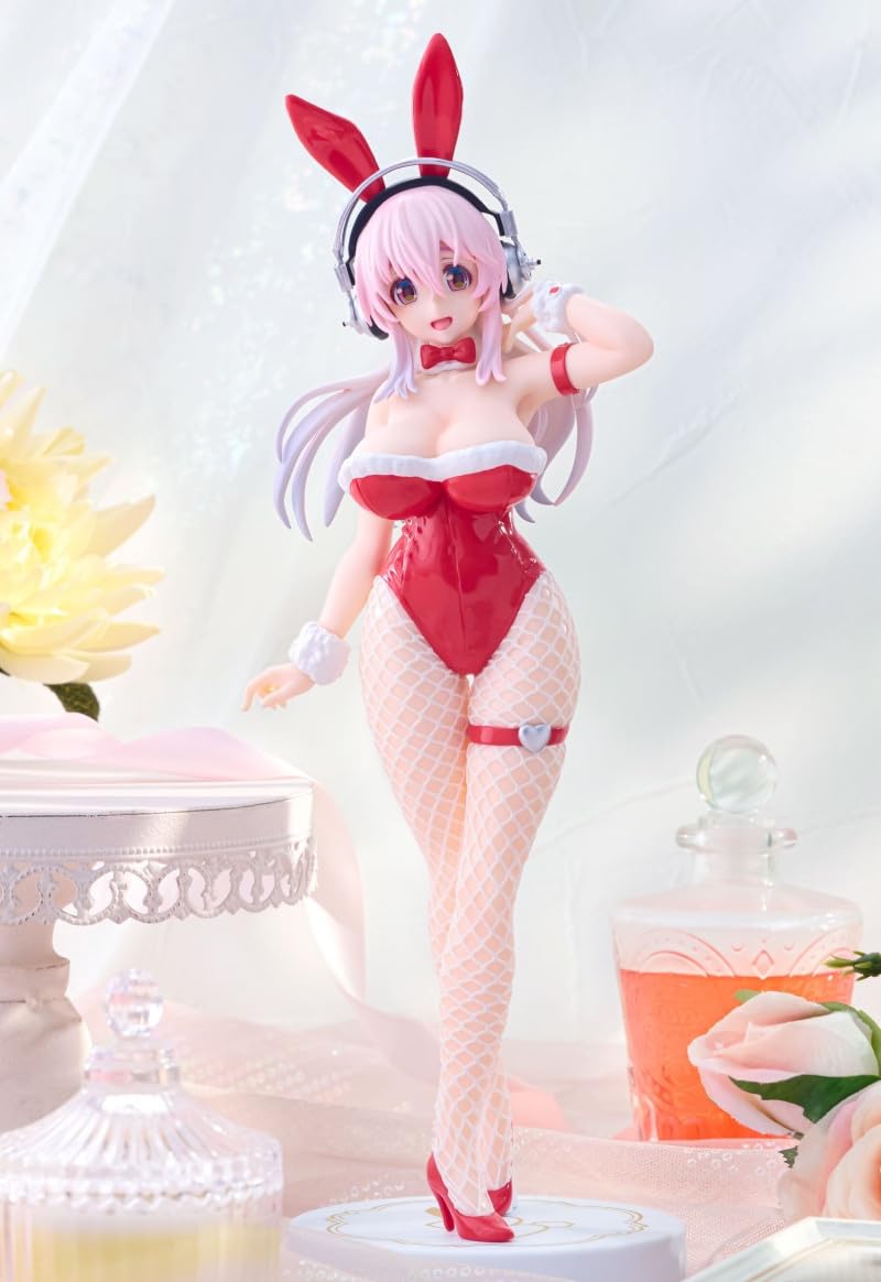 

Super Sonico BiCute Bunnies Figure Red Figure Official 30cm ver. Approx.