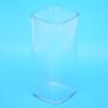 250ml Square Cup Innovative Reusable Tea Juice Coffee Mug Drinkware Kitchen AccessoryTransparent