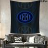 Inter Milan Emblem Wallpaper Threepiece Set 1 Duvet Cover 2 Pillowcase Without Core Duvet Cover And Pillowcase Christmas Birthday Gift