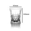 Simple Geometric Pattern Whisky Diamond Glass Juice Glass Water Glass Transparent Glass Wine Glass