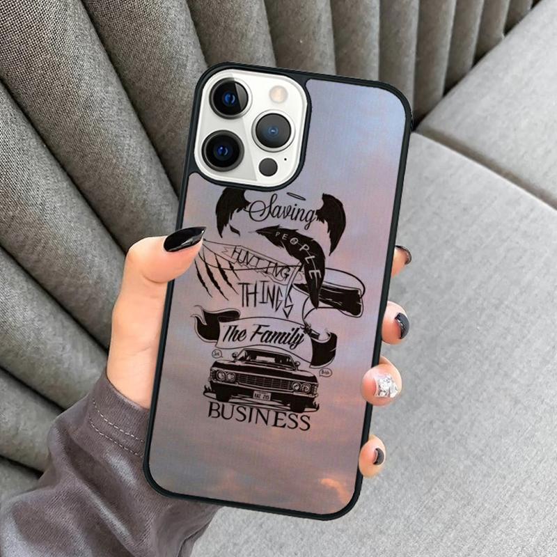 Supernatural TV Phone Case For iPhone 17 Air 16 16e 15 13 14 Pro Max 11 12 Plus 2022 MAX Shell Cover coque